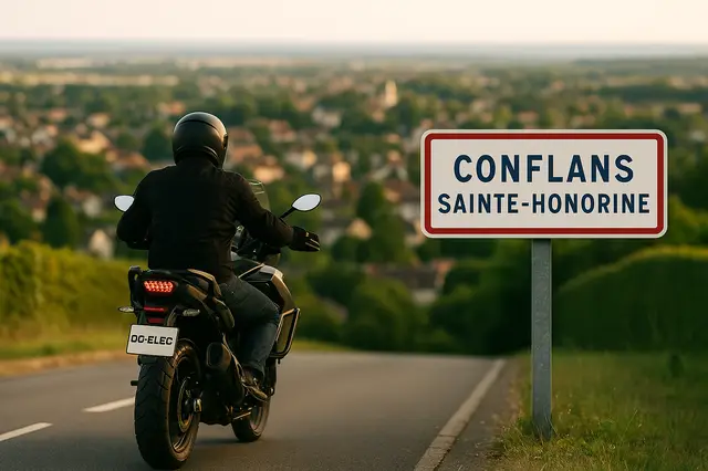 Moto OG-ELEC à Conflans-Sainte-Honorine